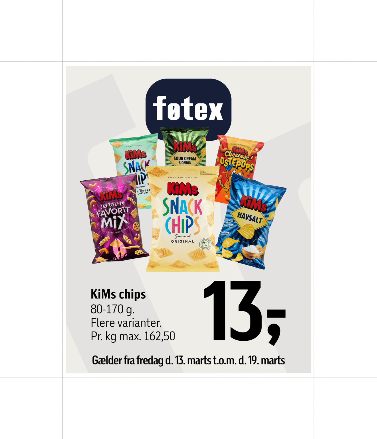 Det færdige Føtex LED-kampagnedesign for uge 12