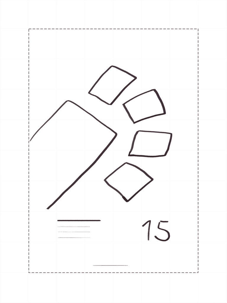 Første skitse til Føtex LED-layout